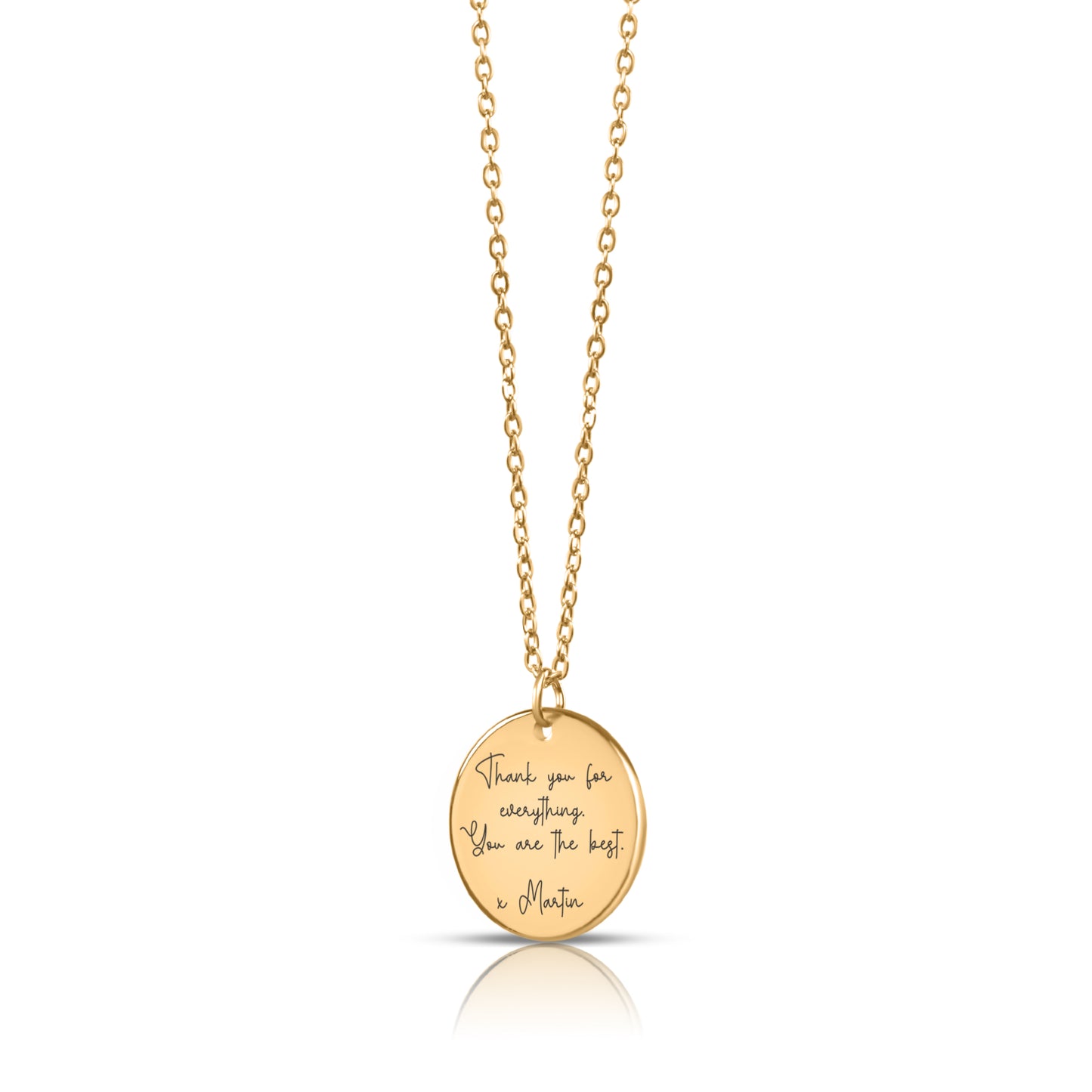 Personalized Message Necklace