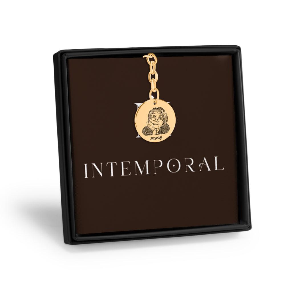 Portrait Custom Keychain