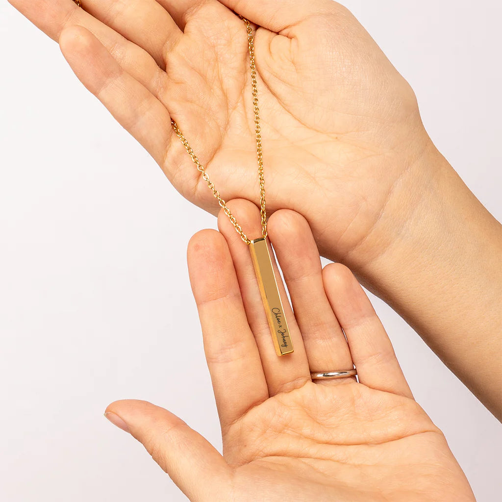 Unique Name Long Necklace