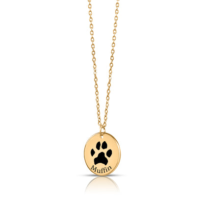 Pawprints of Love Necklace