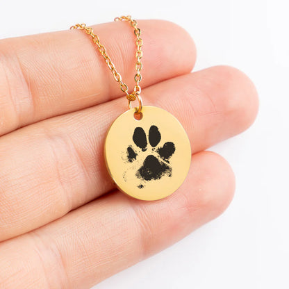 Pawprints of Love Necklace