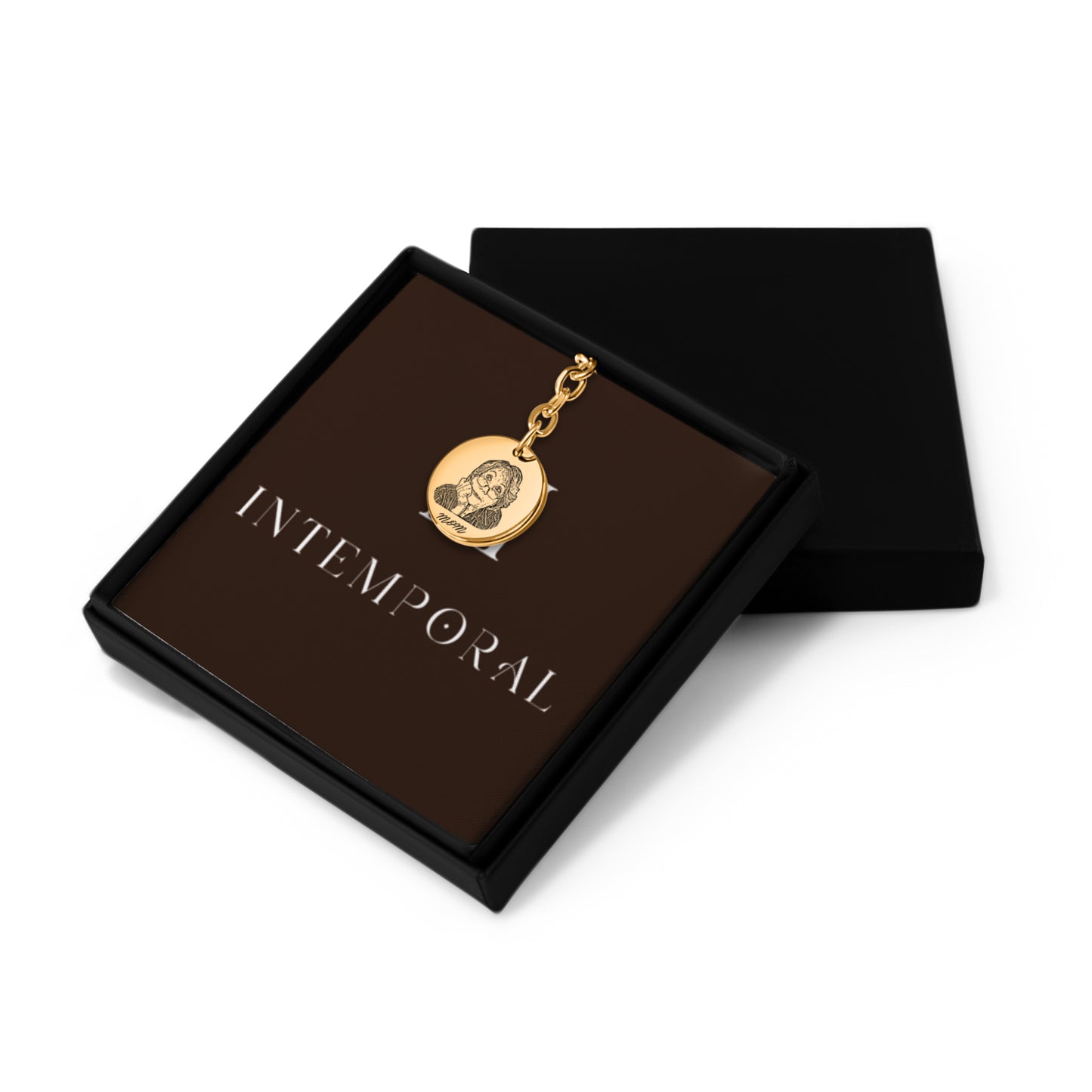 Portrait Custom Keychain
