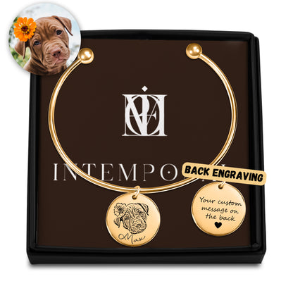 Pet Portrait Custom Bangle