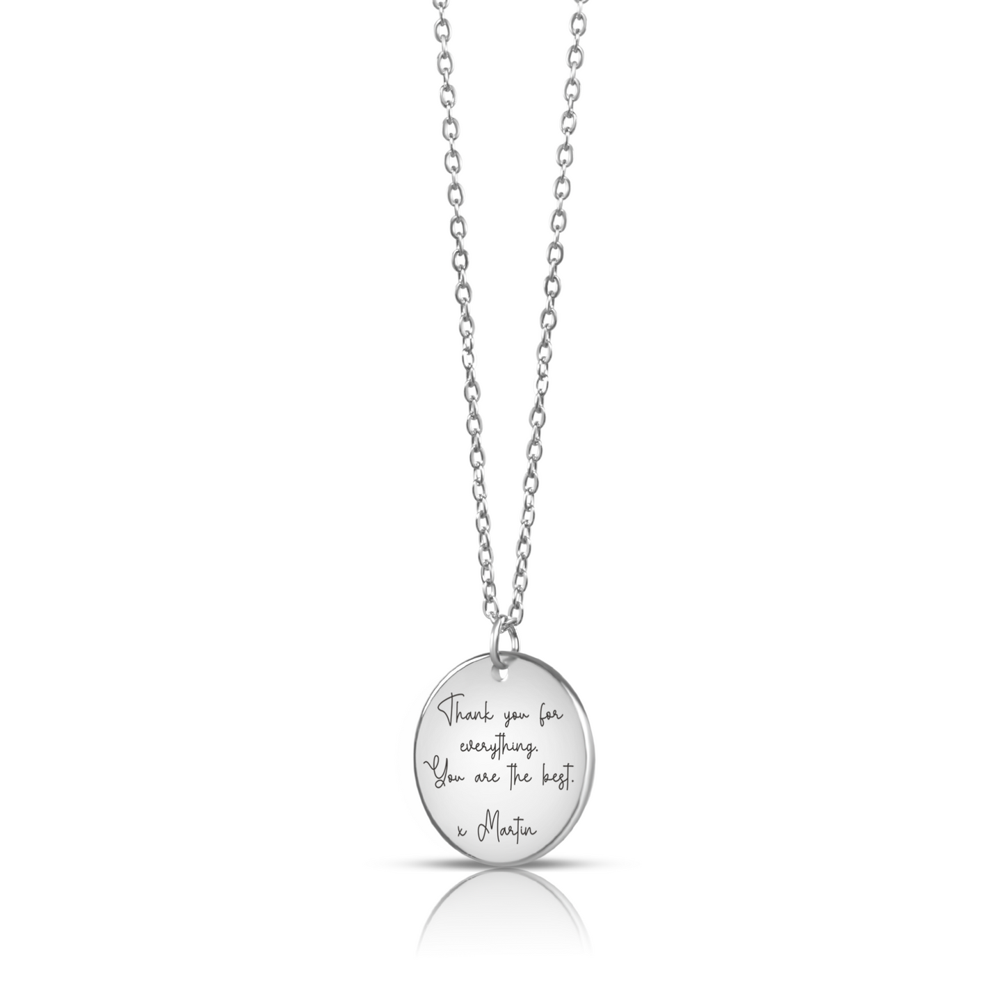 Personalized Message Necklace