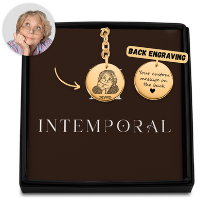 Portrait Custom Keychain