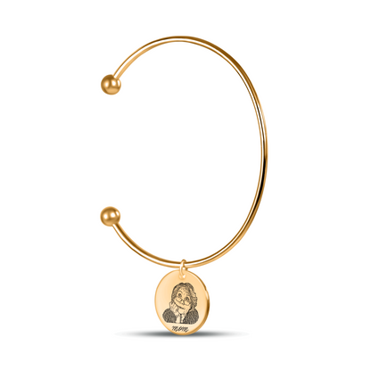 Custom Portrait Bangle