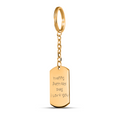 Handwritten Message Custom Tag Keychain