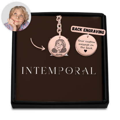Portrait Custom Keychain