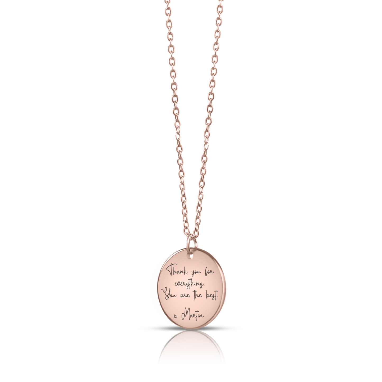 Personalized Message Necklace