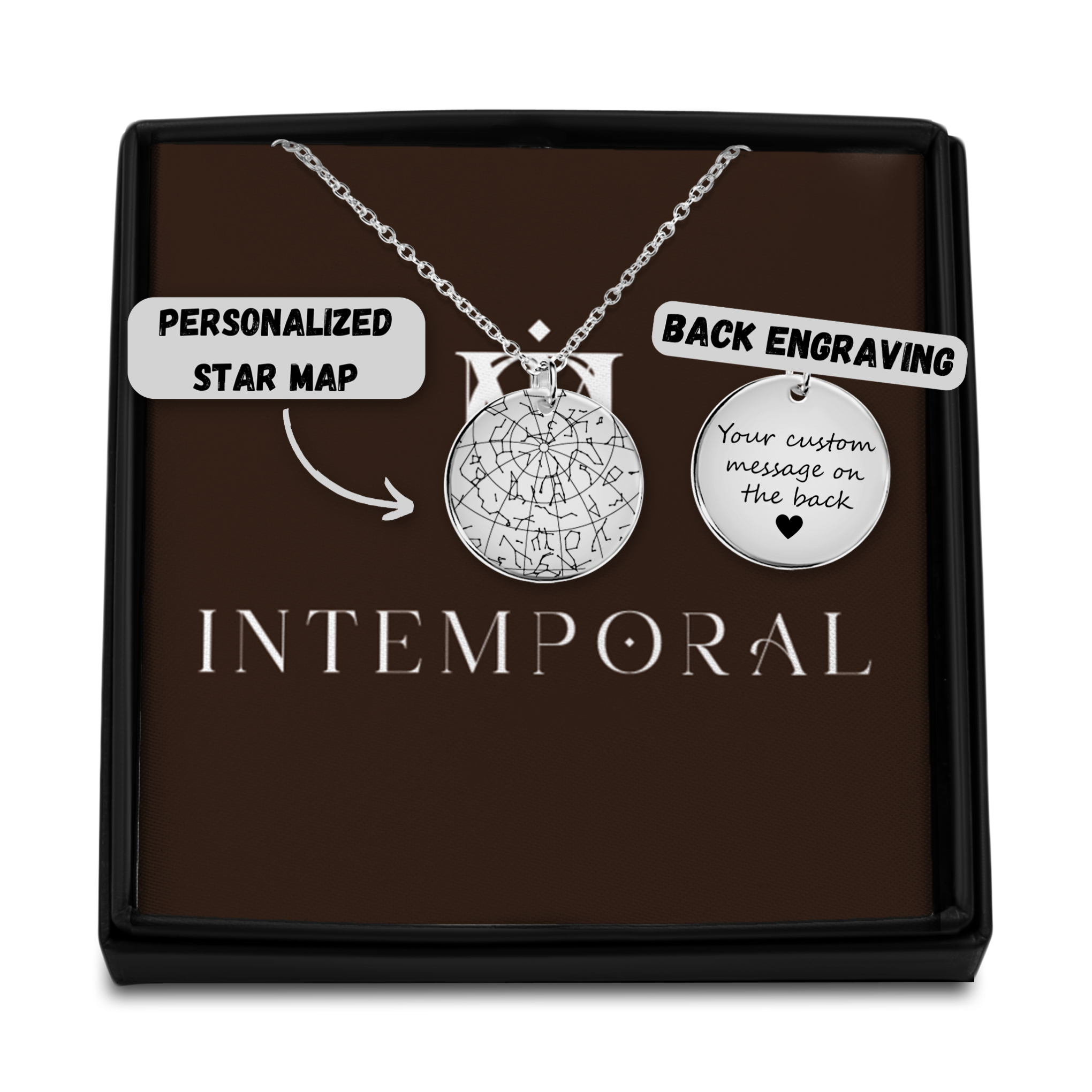 Personal StarMap Necklace
